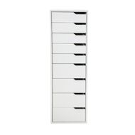 Living & Co Hael 9 Drawer Unit White