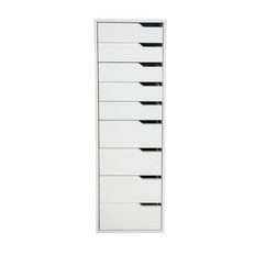 Living & Co Hael 9 Drawer Unit White