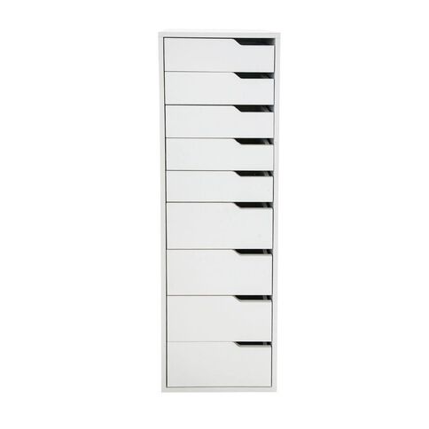 Living & Co Hael 9 Drawer Unit White