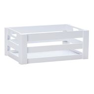 Living & Co Wooden Crate Large White