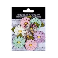 Handmade Flowers Valerie 8pc Multicoloured