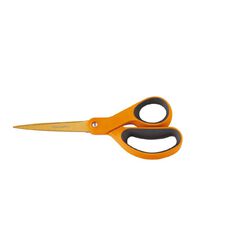 Fiskars Scissors Titanium Handle 8 Orange