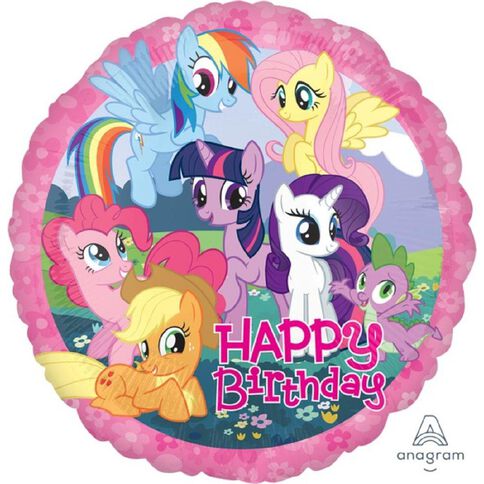 My Little Pony Amscan 45cm Standard HX Happy Birthday