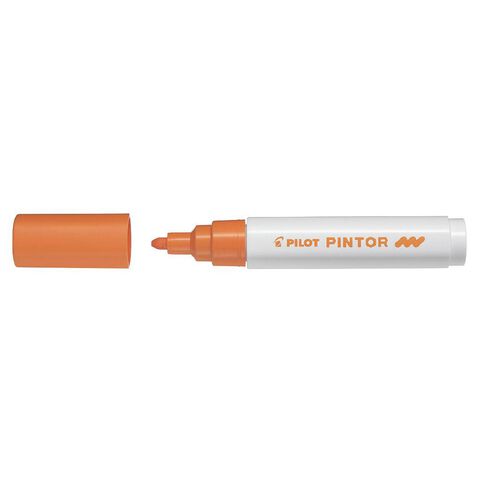 Pilot Pintor Marker Bullet Medium 4.5mm Tip Orange