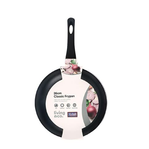 Living & Co Classic Frypan Black 26cm