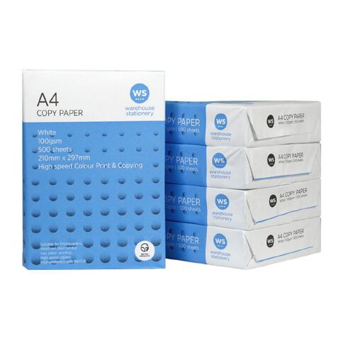 WS Photocopy Paper 100gsm 500 Sheets