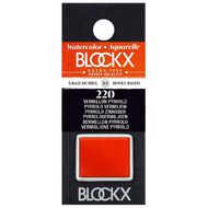 BLOCKX Watercolour Half Pan S3 220 Pyrrolo Vermilion