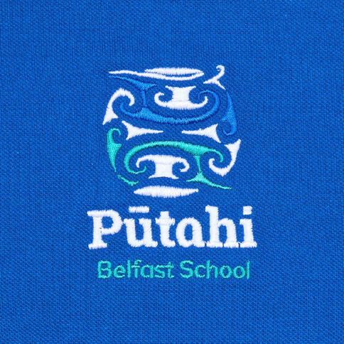 Schooltex Belfast School Short Sleeve Polo with Embroidery