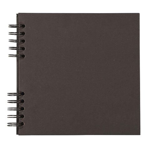 Uniti Spiral Album Black 8in x 8in