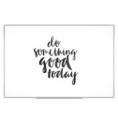 Boyd Visuals Porcelain Whiteboard 900 x 1500mm White