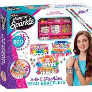 Shimmer n Sparkle ABC Fashion Bead Bracelets