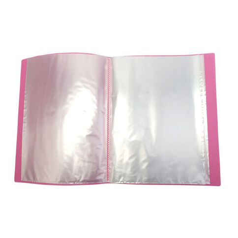 WS Colour Pop Clearbook Premium 40 Page Pink