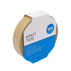 WS Kraft Stationery Tape 18mm x 25m