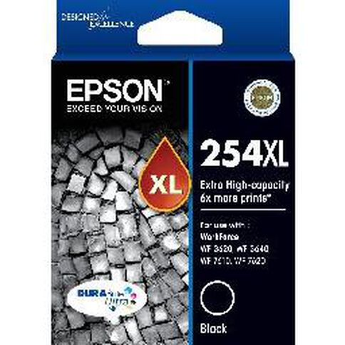 Epson Ink 254XL Black (2200 Pages)