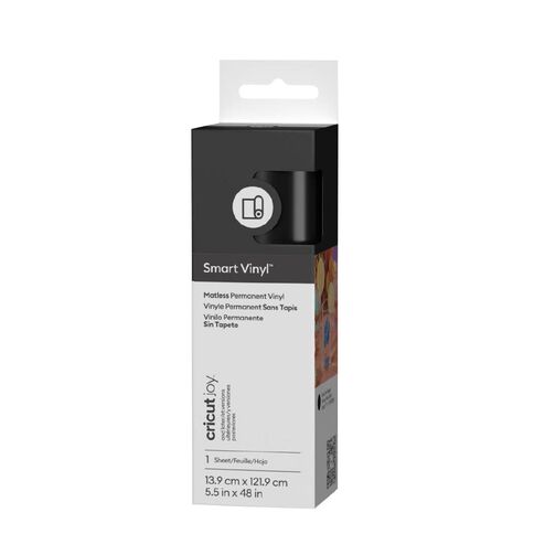 Cricut Joy Smart Vinyl Permanent 5.5in x 48in Black