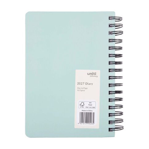 Uniti 2027 A5 Date To Page Diary Dogs