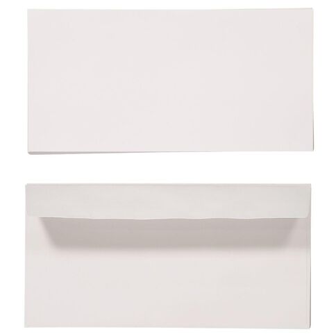 Create With DL Envelope White 25 Pack