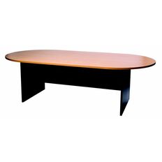 Firstline Boardroom Table Beech/Ironstone