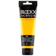 BLOCKX Acrylic Tube 120ml Dark Titanium Yellow Yellow