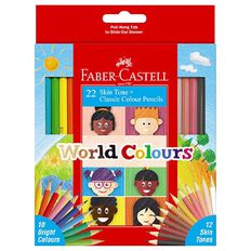 Faber-Castell Classic Colour Pencils World Set