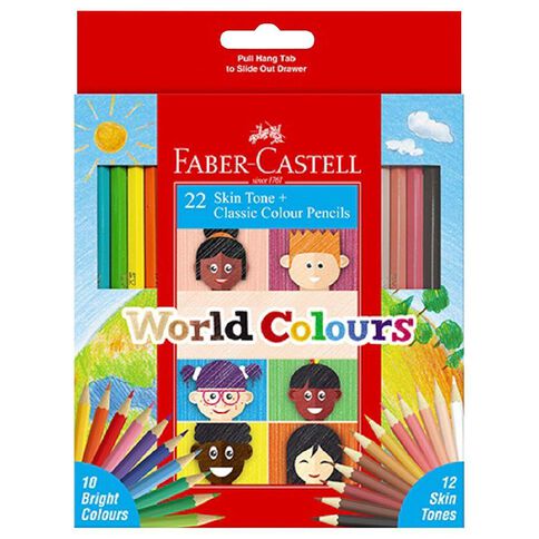 Faber-Castell Classic Colour Pencils World Set
