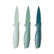 Living & Co Paring Knife Set Green