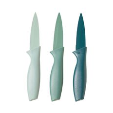 Living & Co Paring Knife Set Green