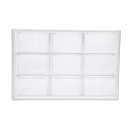 Uniti Plastic Storage Box with 9 Compartments