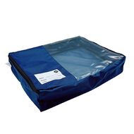 WS Book Bag With Zip 370mm x 265mm x 85mm Blue