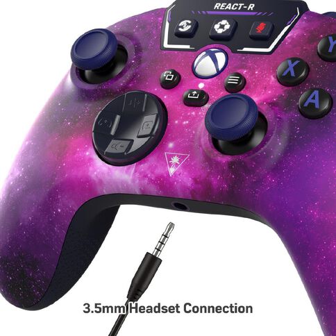 Turtle Beach React-R Xbox Controller Nebula