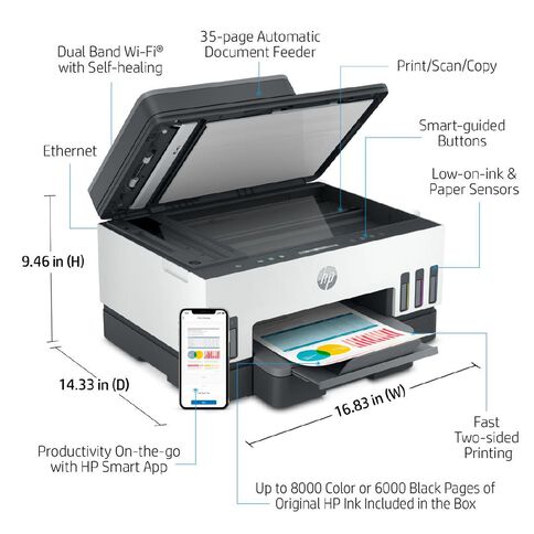HP Smart Tank 7305 All-in-One Printer