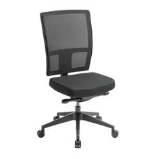 Eden Media Ergo Mesh Highback Chair Black