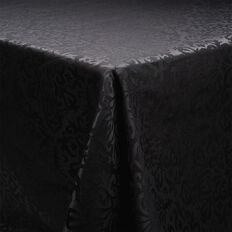 Living & Co Tablecloth Jackie Black 135cm x 230cm