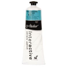 Atelier S2 Acrylic Paint Cobalt Turquoise Light Hue 80ml