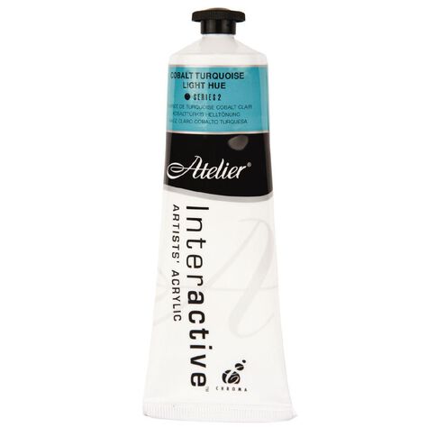 Atelier S2 Acrylic Paint Cobalt Turquoise Light Hue 80ml