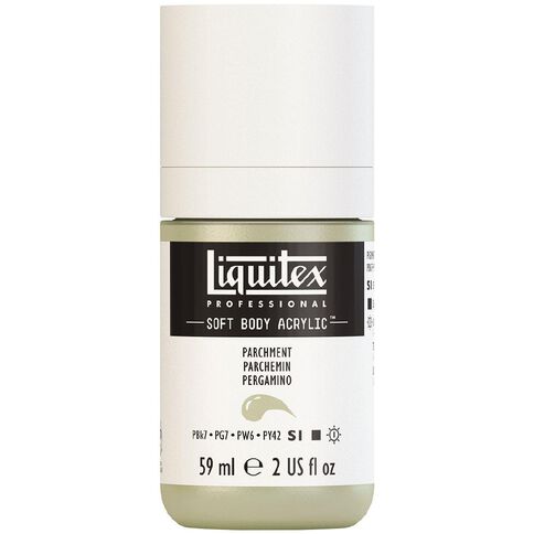 Liquitex Soft Body S1 Acrylic Paint Parchment