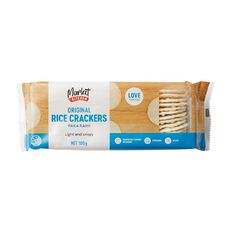 Market Kitchen Original Rice Crackers 100g