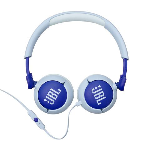 JBL Junior 320 Wired On-Ear Kids Headphones Blue