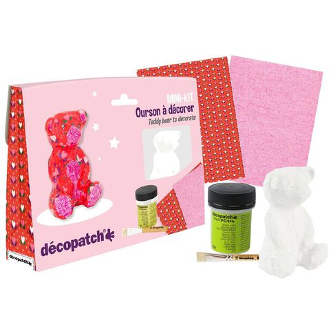 Decopatch Decopatch Mini Kit Teddy Bear