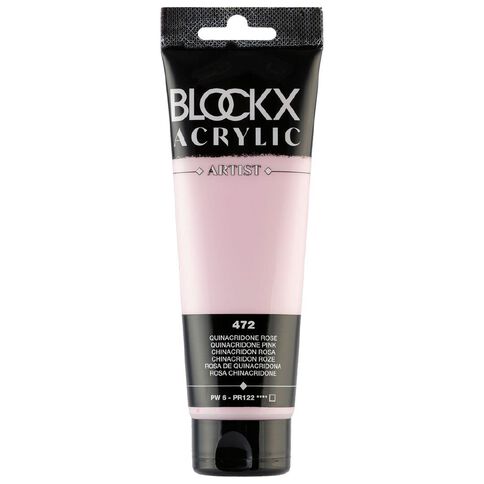 BLOCKX Acrylic Tube Quinacridone Pink 120ml