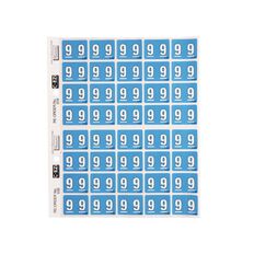 Filecorp Coloured Labels 9 Blue