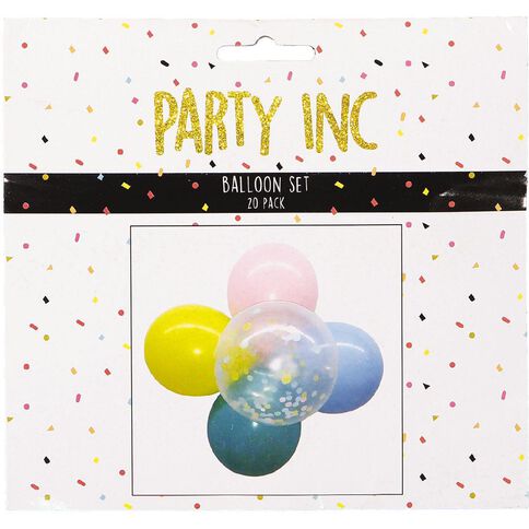 Party Inc Balloon Set 20 Pack