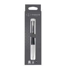 Parker Urban Muted Black with Chrome Trim Twist Ballpoint