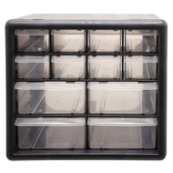 Mako Organizer 12 Drawers Grey