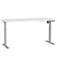 Knights Agile Boost Electric Single Sided Desk Frame White Top