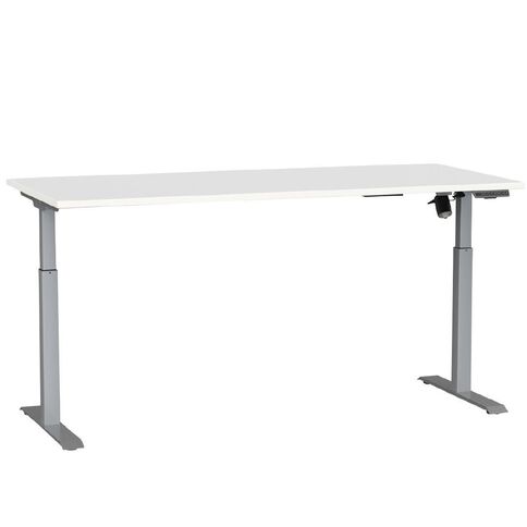 Knights Agile Boost Electric Single Sided Desk Frame White Top