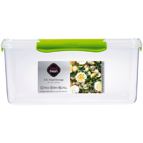 Visto Fresh Storage Container Clear 5.8L