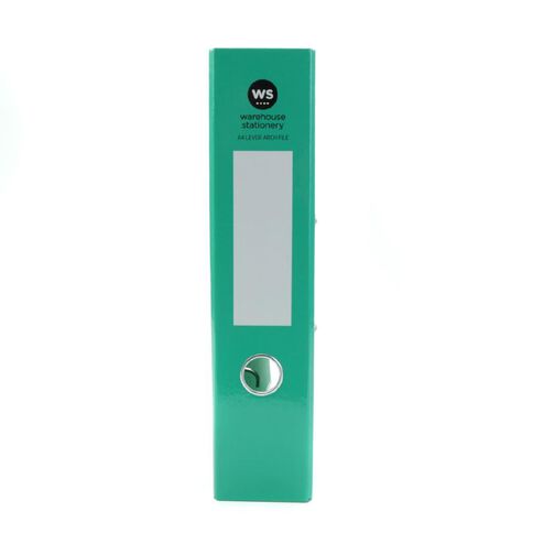 WS WS Colour Pop Lever Arch File A4 Green