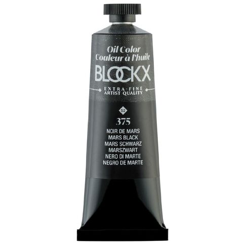 BLOCKX Oil Tube 35ml S2 375 Mars Black Black