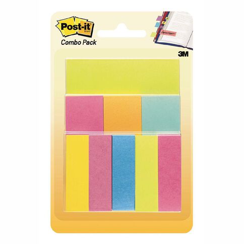 Post-It Notes And Page Markers 670-Combo Multi-Coloured